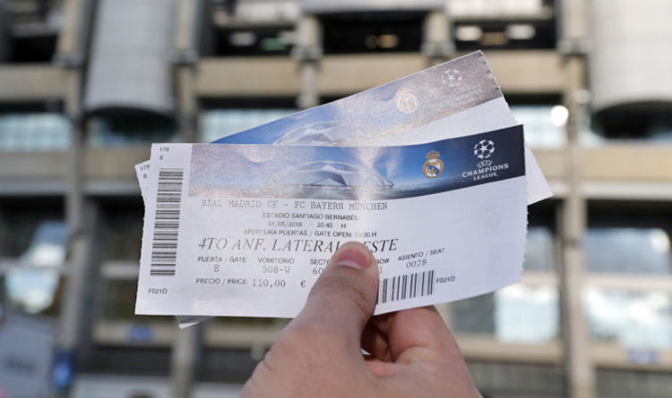 real madrid tickets champions league