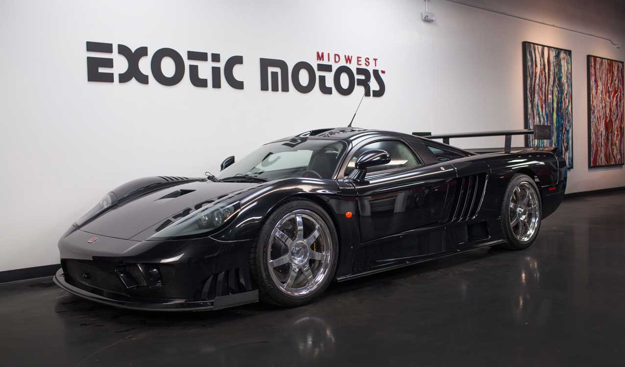 Black On Black Saleen S7 Twin Turbo For Sale