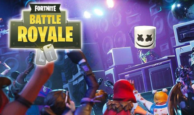 fortnite visit showtime venue map location for marshmello showtime challenges - marshmello fortnite dance song name