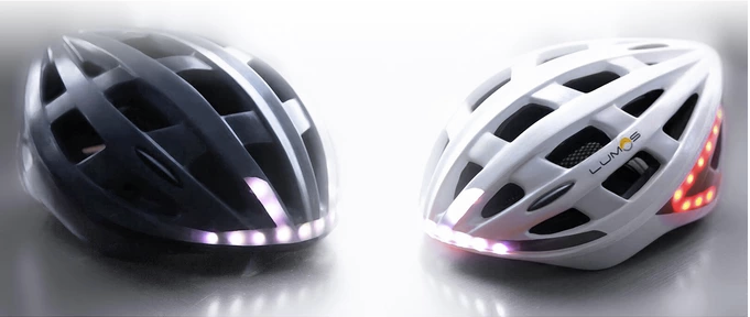 bike helmet integrated light