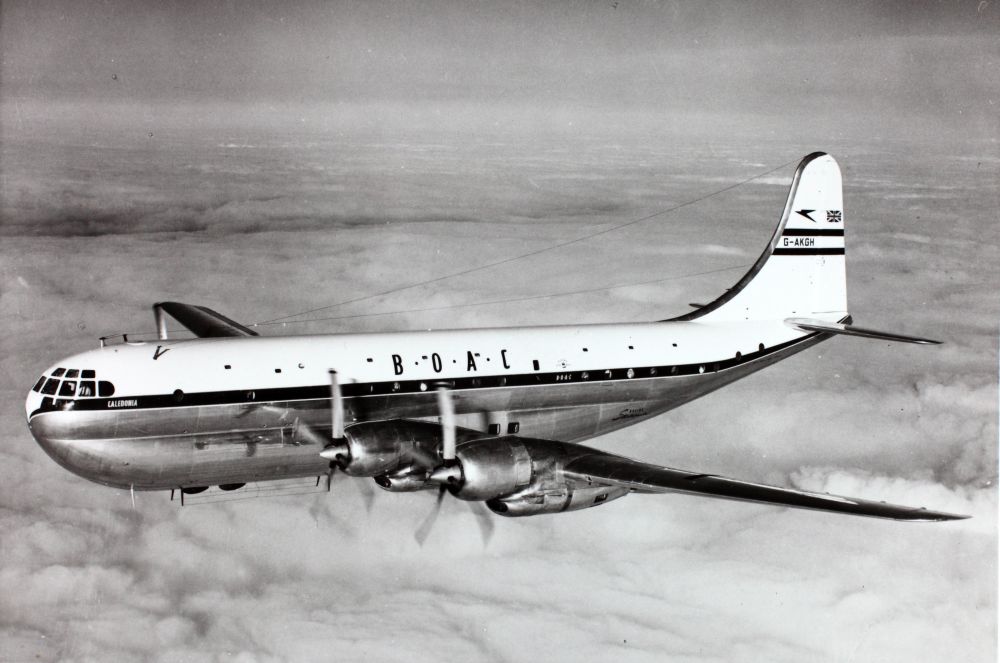 Boeing turned a nuclear bomber into a double-deck airliner
