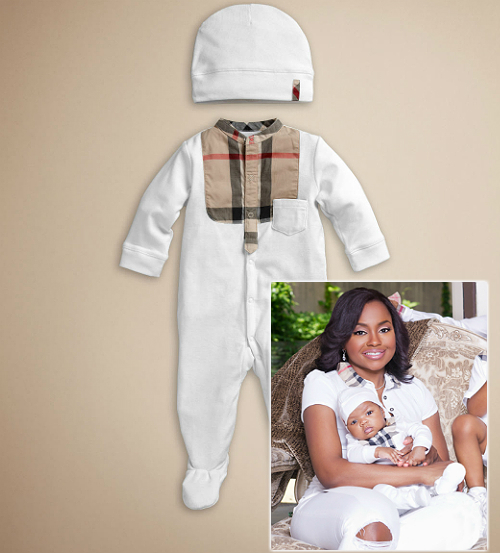 PHAEDRA PARKS AND HER BURBERRY BABY