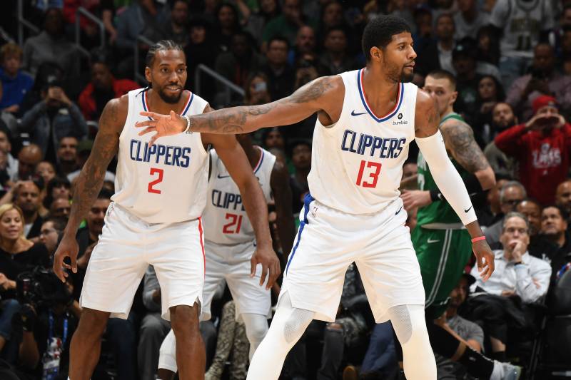 kawhi leonard and paul george clippers