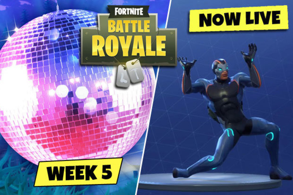 fortnite disco ball loot lake challenges week 5 how to dance with others and disco ball daily star - fortnite l dance music