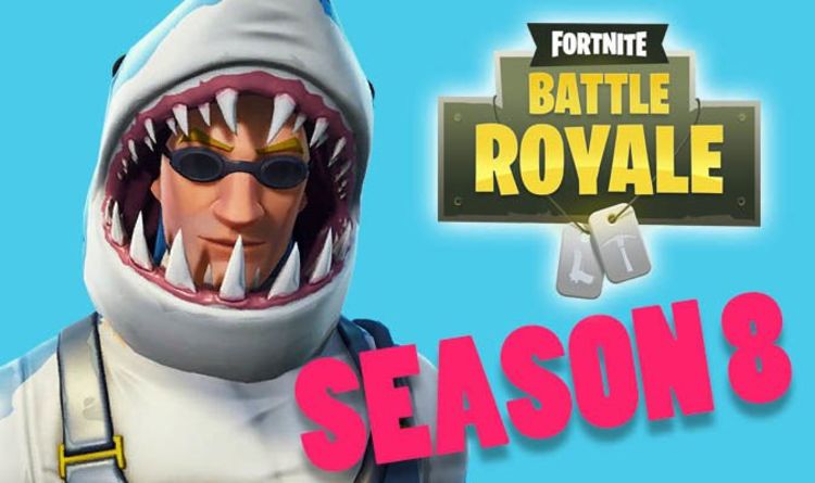 fortnite season 8 leak new sharky shrubs map location revealed early - fortnite skins temporada 8 tigre