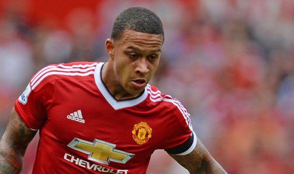 memphis depay manchester united jersey