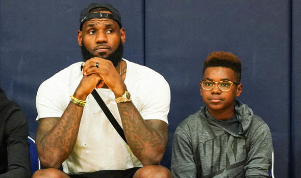 LeBron James' son Bryce insane growth 