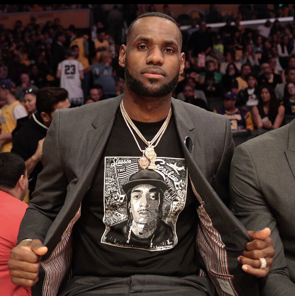 lebron james nipsey hussle