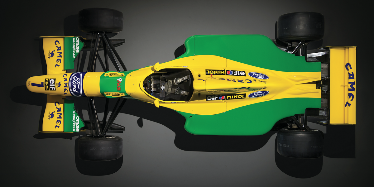 Schumacher Benetton F1 Car For Sale - Early Schumacher Formula 1