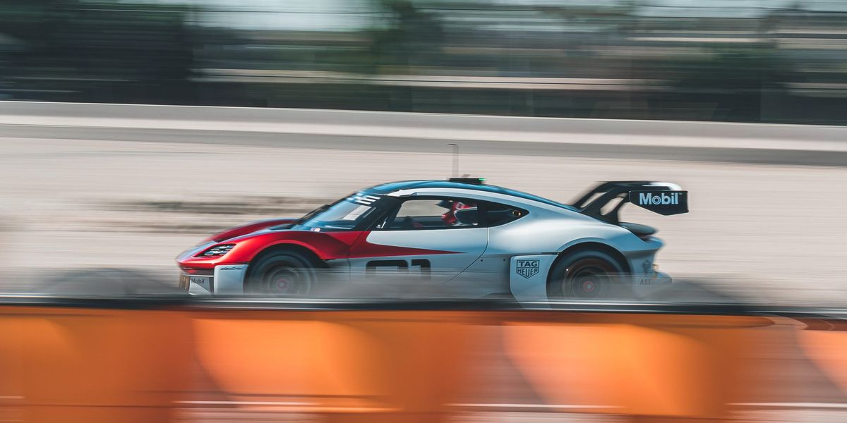 Porsche's Mission R Race Car EV Concept Points to a Potent Future