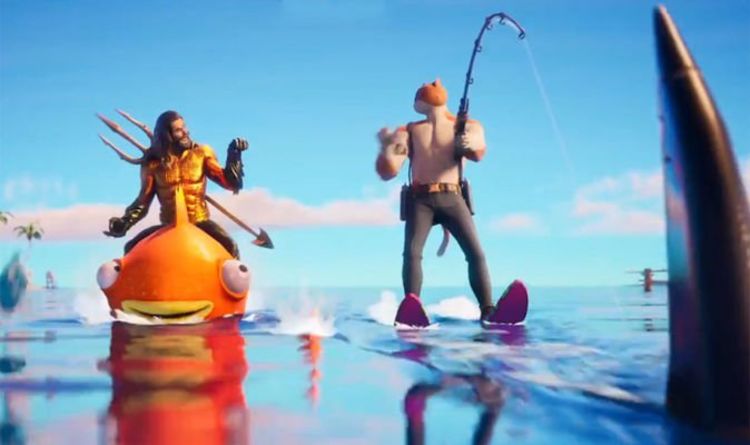 Fortnite Season 3 Trailer Revealed Flooded Map Aquaman Skin Skis New Pois Battle Pass Gaming Entertainment Express Co Uk