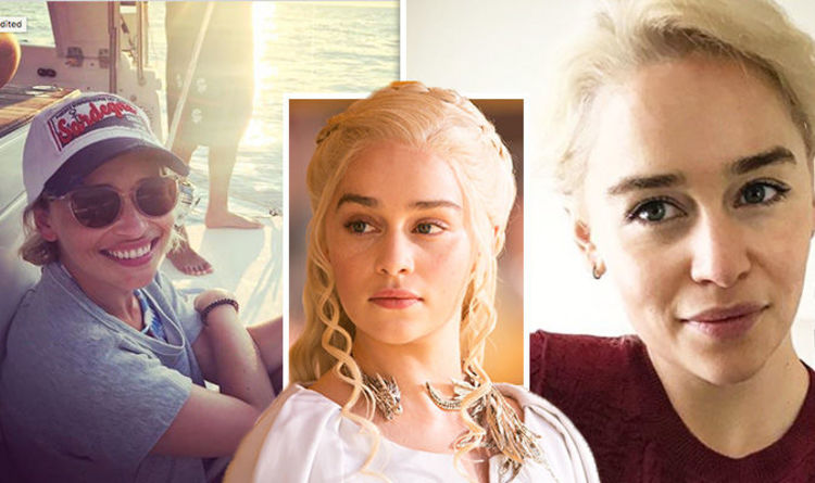 Emilia Clarke Instagram Game Of Thrones Star Gives Glimpse At