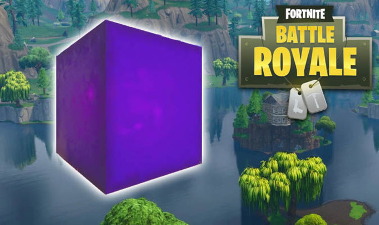fortnite cube heading to loot lake rune 8 discovered volcano set for battle royale map - fortnite loot lake cube event