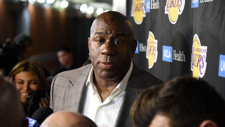 magic johnson clippers