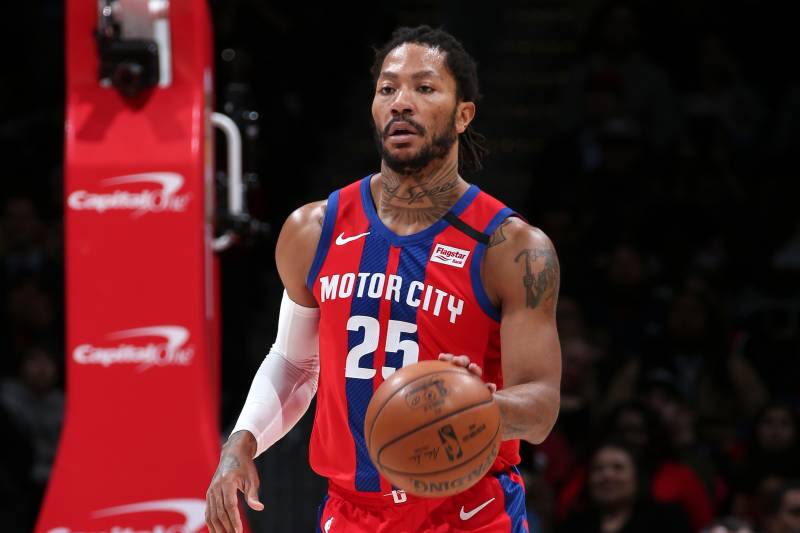 derrick rose motor city pistons jersey