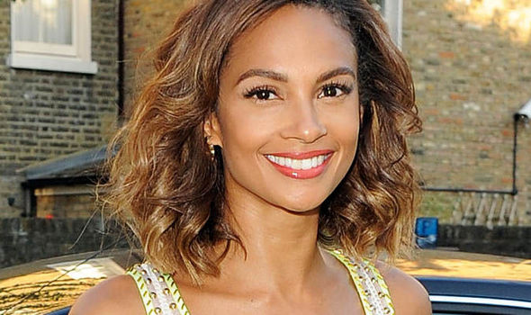 Celebrity Alesha Dixon Hairstyles Photo