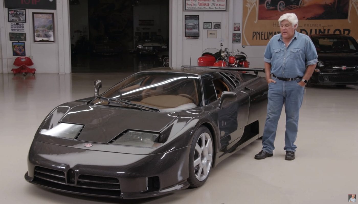 Jay Leno Drives Bugatti Eb110 Super Sport