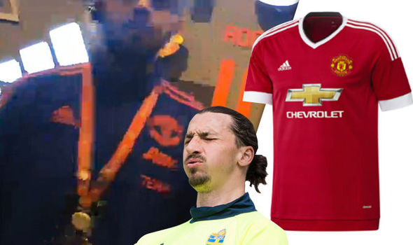 zlatan man u jersey