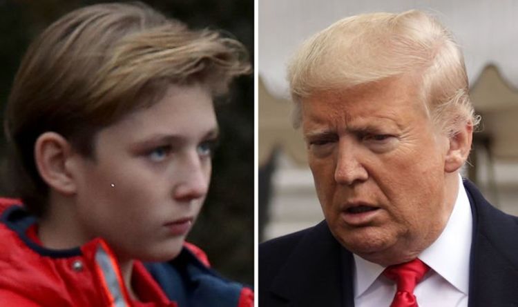 Barron Trump News President Attacked For Making Son An