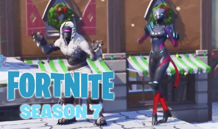 fortnite season 7 map changes happy hamlet frosty flights polar peak snow map update - fortnite happy hamlet