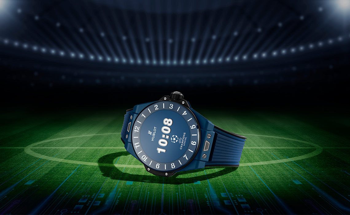 Hublot S Big Bang E Watch Sports A Soccer Inspired Theme