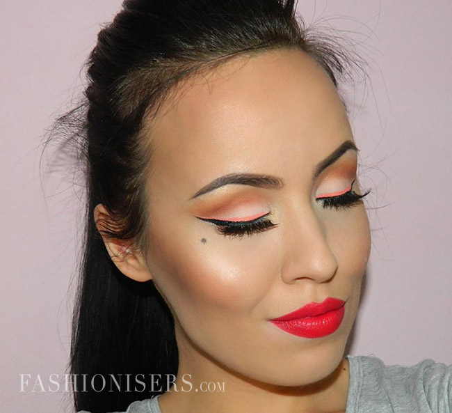 Modern Pin Up Makeup Tutorial Fashionisers C