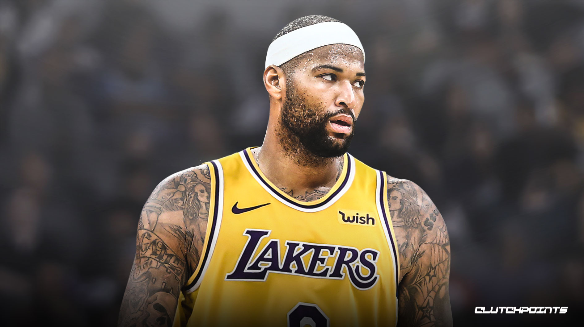 Demarcus Cousins Taking Shots Before The Lakers Cavaliers Game Talkbasket Net
