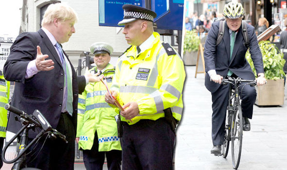 boris on a bike