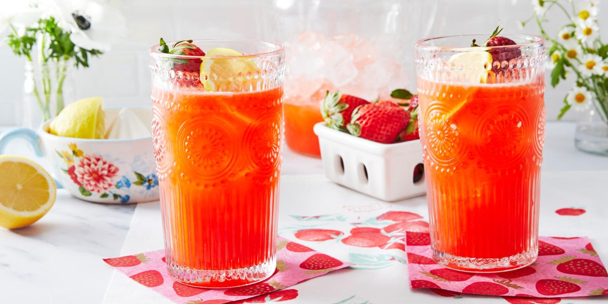 Best Strawberry Lemonade Recipe - How to Make Strawberry Lemonade