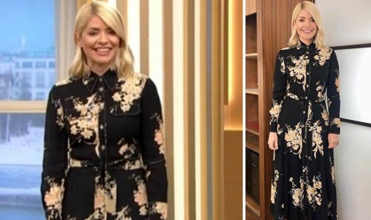 holly willoughby shirt dress