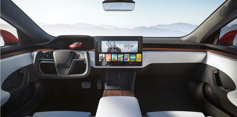 This Is The New Interior Of Tesla S Model S And Model X Techcrunch