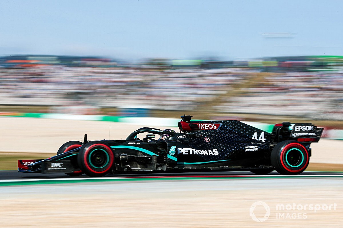 hamilton mercedes 2020