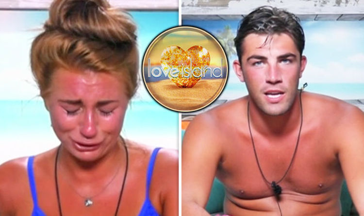 Love Island 2018 Dani Dyer Breaks Down Over Jack Fincham And Ellie