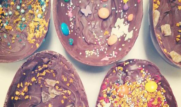 homemade easter eggs