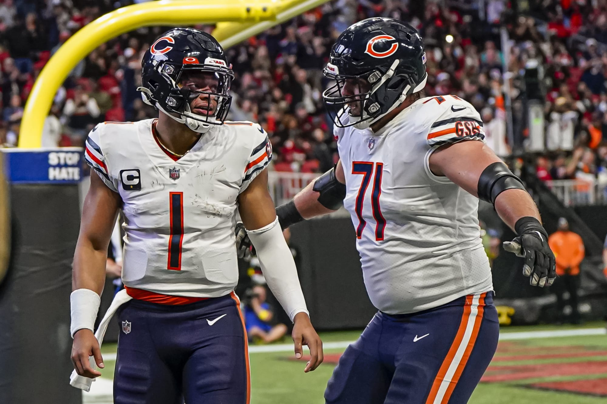 Justin Fields, Darnell Mooney React to Big Day by Bears D