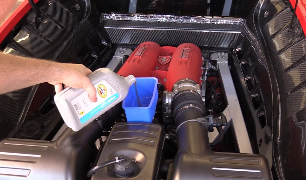 Ferrari Oil Change >> Diy Oil Filter Transmission Service On Ferrari F430 Ferrari Oil Change >> Diy Oil Filter Transmission Service On Ferrari F430