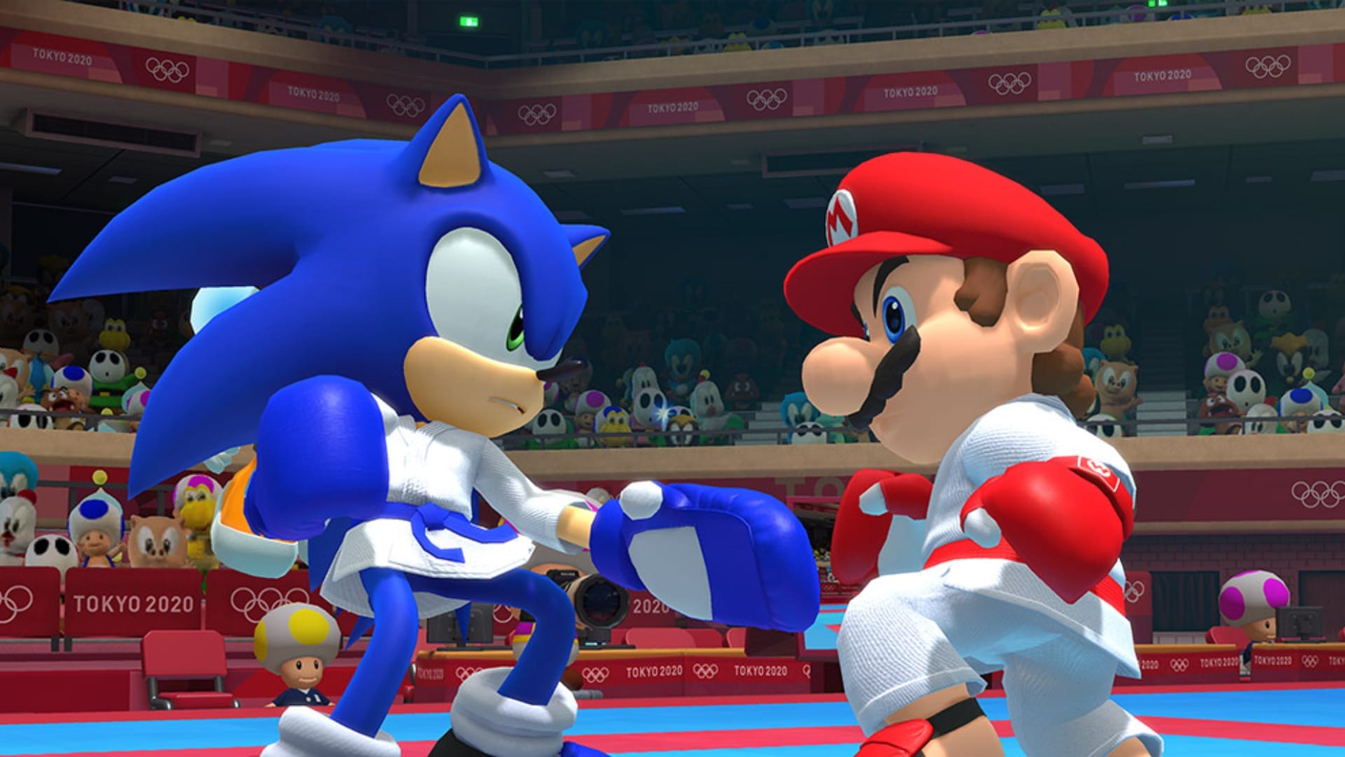 sonic & mario at the olympic games