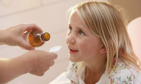 Image result for kids drinking medicine