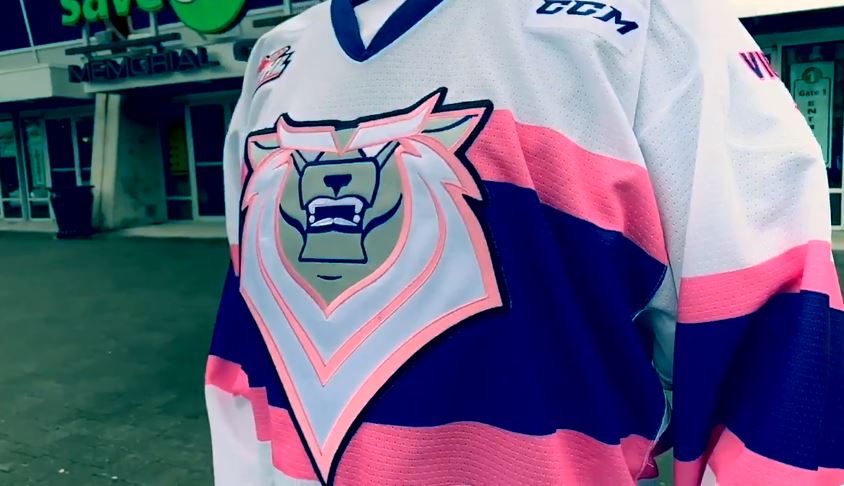 pink royals jersey