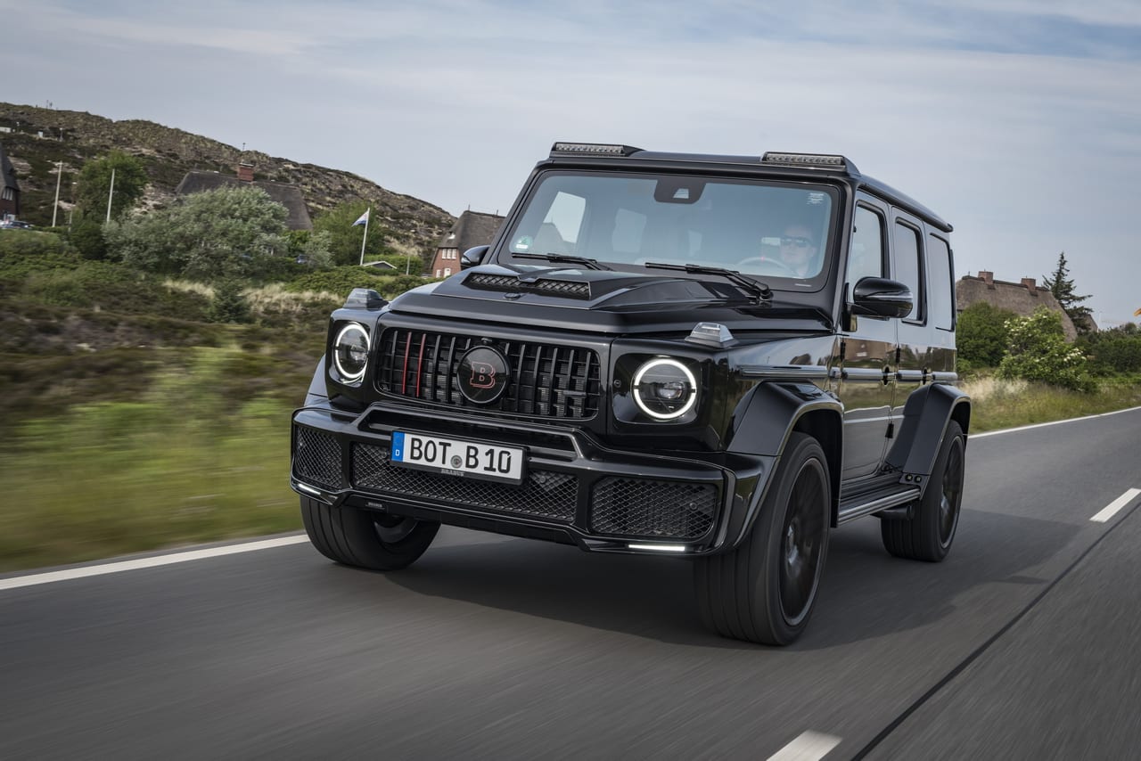 Brabus Unveils Black Ops 800 Shadow 800 G63 Amg