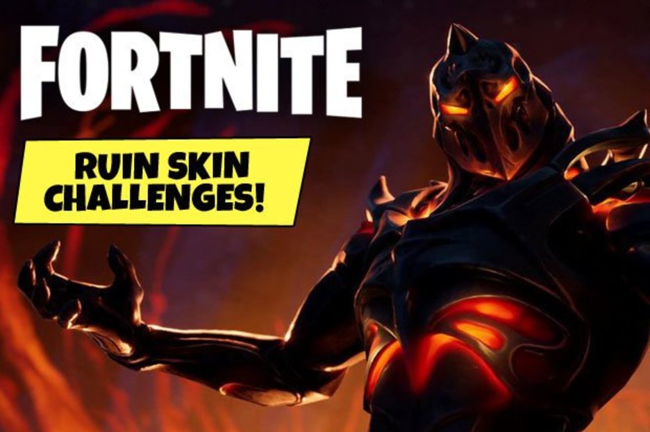 fortnite ruin skin challenges stages rewards revealed for season 8 new discovery skin - fortnite ruin challenges glitch