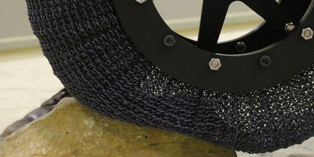 NASA's Newest Airless Tire Was Developed for Mars Missions