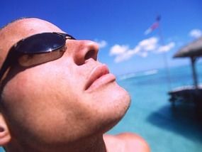 sunglasses tan