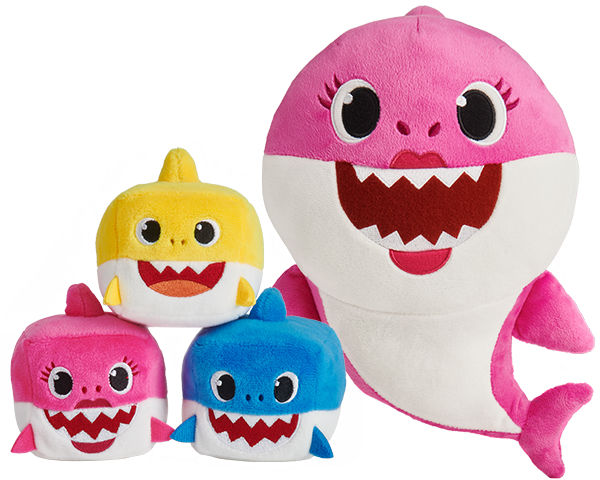 pinkfong baby shark singing plush