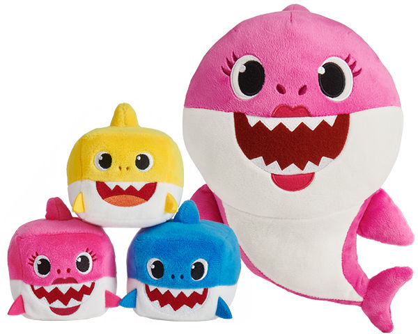 singing baby shark stuffed animal