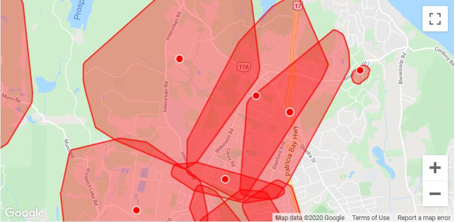 Power outage Vancouver