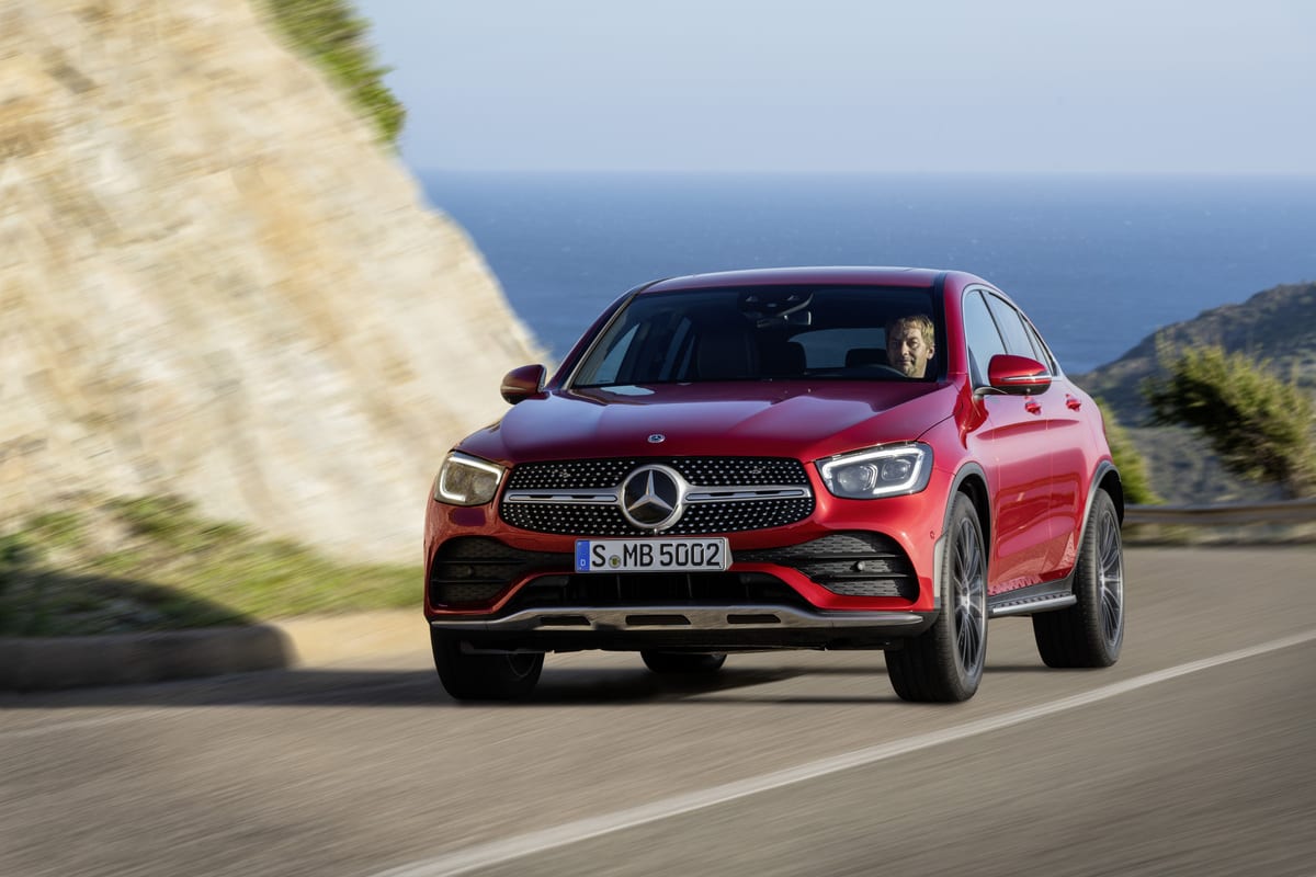 Mercedes Benz Glc Coupe Is Sleek Stylish