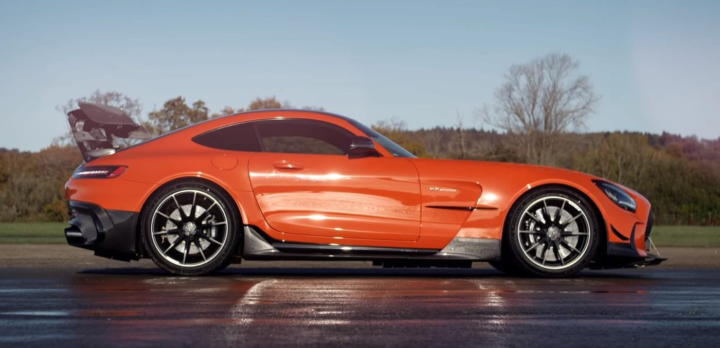 21 Mercedes Amg Gt Black Series Tested By Top Gear
