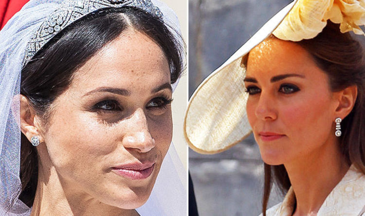 kate y meghan no se pueden ni ver