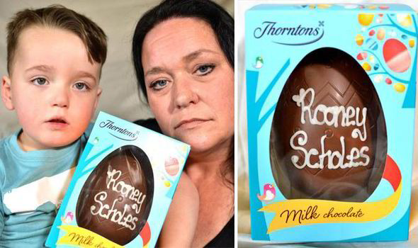 personalised easter egg